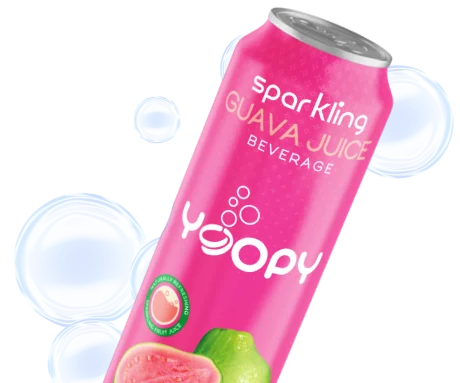 Sparkling guava juice