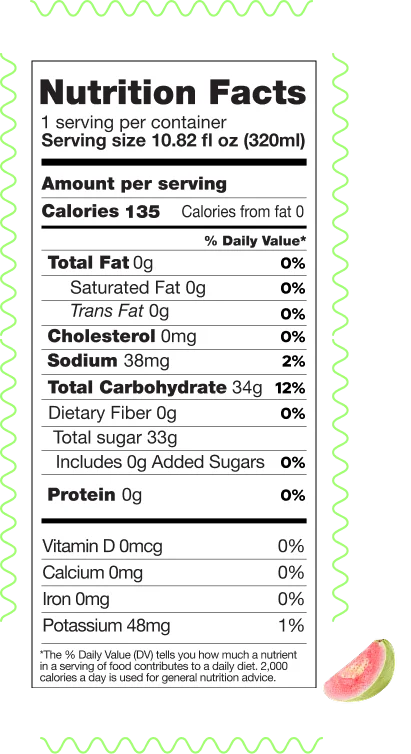 Nutrition facts