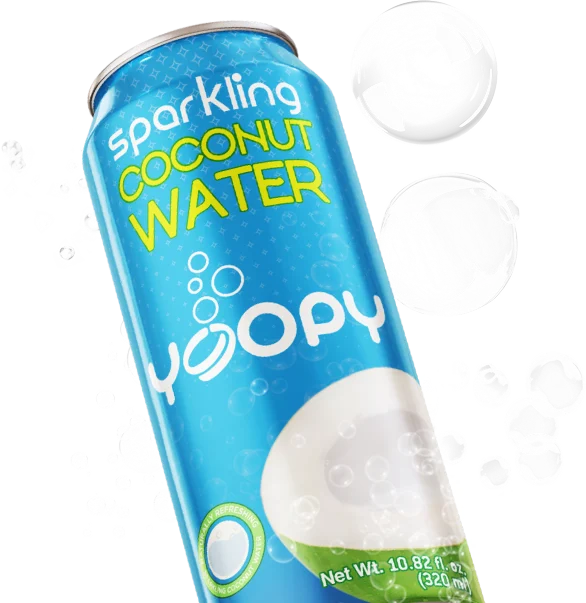 Sparkling coconut water