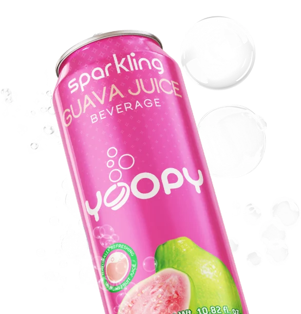 Sparkling guava juice